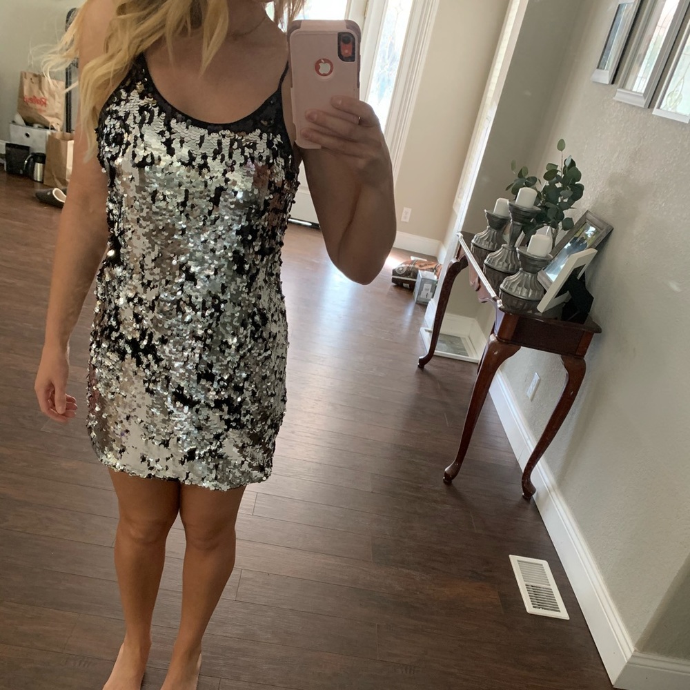 Sparkly sequin dress